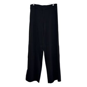 Kira Grace Black Wide Leg High Rise Pull-On Pants Size Large